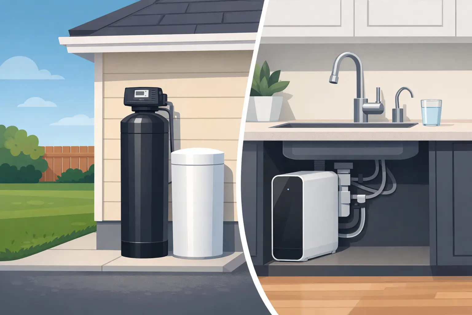 Water Softener vs Filtration: What Your Home Needs